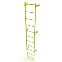TRI-ARC - Rolling & Wall Mounted Ladders & Platforms Type: Fixed Ladder Style: Safety Cage - Eagle Tool & Supply