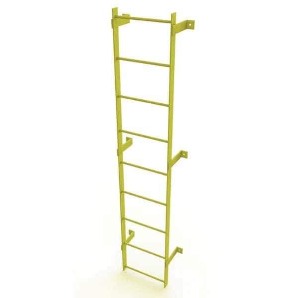TRI-ARC - Rolling & Wall Mounted Ladders & Platforms Type: Fixed Ladder Style: Safety Cage - Eagle Tool & Supply