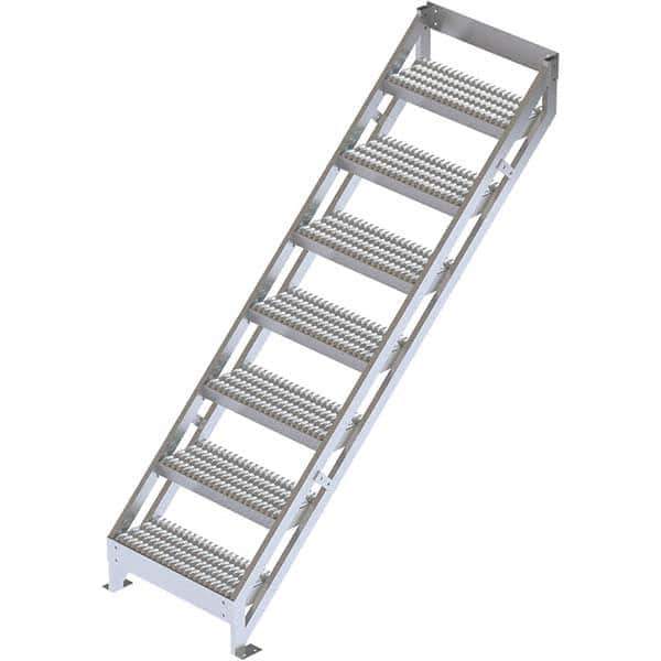 TRI-ARC - Rolling & Wall Mounted Ladders & Platforms Type: Ladder Style: Stair Unit - Eagle Tool & Supply