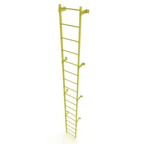 TRI-ARC - Rolling & Wall Mounted Ladders & Platforms Type: Fixed Ladder Style: Safety Cage - Eagle Tool & Supply