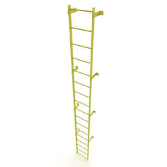 TRI-ARC - Rolling & Wall Mounted Ladders & Platforms Type: Fixed Ladder Style: Safety Cage - Eagle Tool & Supply