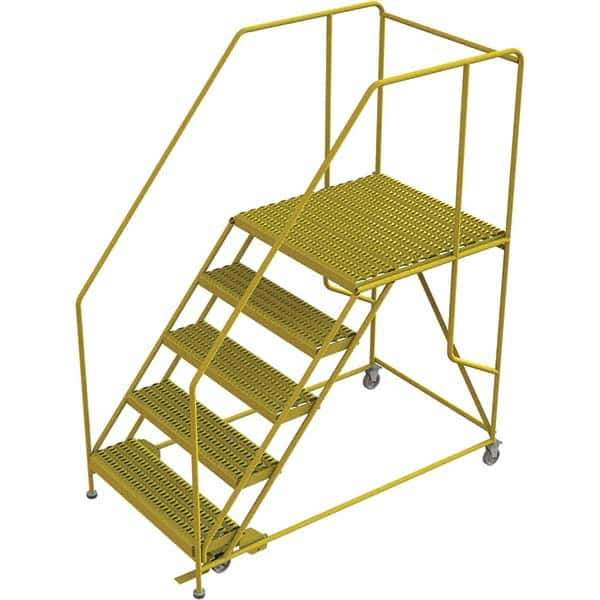 TRI-ARC - Rolling & Wall Mounted Ladders & Platforms Type: Rolling Work Platform Style: Steel Work Platform - Eagle Tool & Supply