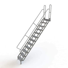 TRI-ARC - Rolling & Wall Mounted Ladders & Platforms Type: Stairway Slope Ladder Style: Stair Unit - Eagle Tool & Supply