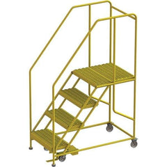 TRI-ARC - Rolling & Wall Mounted Ladders & Platforms Type: Rolling Work Platform Style: Steel Work Platform - Eagle Tool & Supply