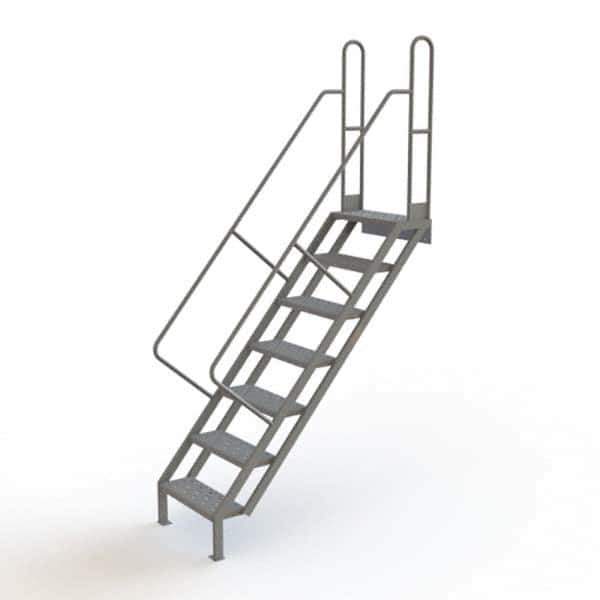 TRI-ARC - Rolling & Wall Mounted Ladders & Platforms Type: Stairway Slope Ladder Style: Stair Unit - Eagle Tool & Supply