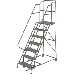 TRI-ARC - Rolling & Wall Mounted Ladders & Platforms Type: Rolling Warehouse Ladder Style: Rolling Platform Ladder - Eagle Tool & Supply