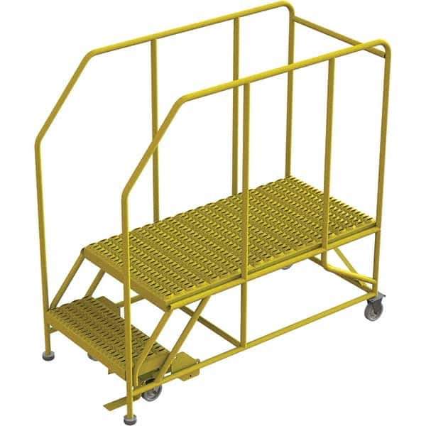 TRI-ARC - Rolling & Wall Mounted Ladders & Platforms Type: Rolling Work Platform Style: Steel Work Platform - Eagle Tool & Supply