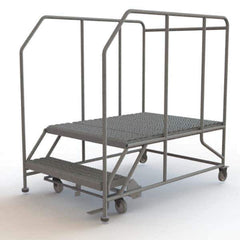 TRI-ARC - Rolling & Wall Mounted Ladders & Platforms Type: Rolling Work Platform Style: Steel Work Platform - Eagle Tool & Supply