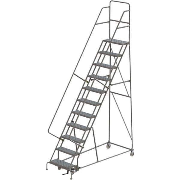 TRI-ARC - Rolling & Wall Mounted Ladders & Platforms Type: Rolling Warehouse Ladder Style: Rolling Platform Ladder - Eagle Tool & Supply