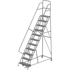 TRI-ARC - Rolling & Wall Mounted Ladders & Platforms Type: Rolling Warehouse Ladder Style: Rolling Platform Ladder - Eagle Tool & Supply