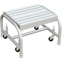 TRI-ARC - Step Stools Type: Step Stool Base Type: Mobile Wheel Base - Eagle Tool & Supply