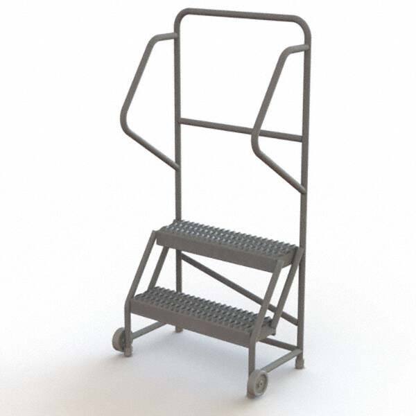 TRI-ARC - Rolling & Wall Mounted Ladders & Platforms Type: TiltNRoll Rolling Ladder Style: Tilt & Roll Safety Ladder - Eagle Tool & Supply