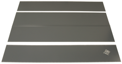 48 x 24 x 85" - Steel Panel Kit for UltraCap Shelving Starter Unit (Gray) - Eagle Tool & Supply