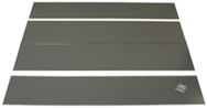 36 x 24 x 85'' - Steel Panel Kit for UltraCap Shelving Starter Unit (Gray) - Eagle Tool & Supply