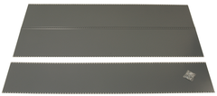 36 x 18 x 85'' - Steel Panel Kit for UltraCap Shelving Add-On Unit (Gray) - Eagle Tool & Supply