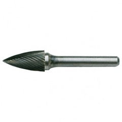 SG-53 Standard Cut Solid Carbide Bur-Pointed Tree Shape - Eagle Tool & Supply