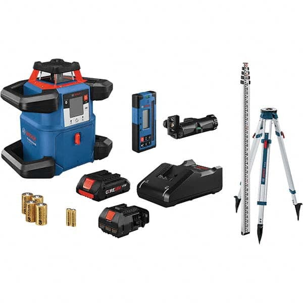 Bosch - Rotary Lasers Level Type: Rotary Laser Maximum Measuring Range (Feet): 4000 - Eagle Tool & Supply