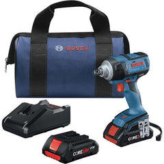 Bosch - Cordless Impact Wrenches & Ratchets Voltage: 18.0 Drive Size (Inch): 1/2 - Eagle Tool & Supply