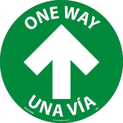 NMC - "One Way" Adhesive-Backed Floor Sign - Eagle Tool & Supply