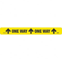 NMC - "One Way" Adhesive-Backed Floor Sign - Eagle Tool & Supply