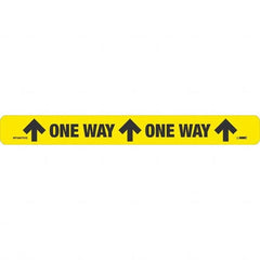 NMC - "One Way" Adhesive-Backed Floor Sign - Eagle Tool & Supply
