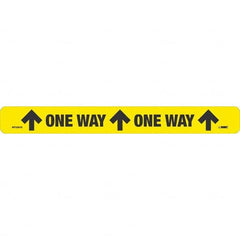 NMC - "One Way" Adhesive-Backed Floor Sign - Eagle Tool & Supply