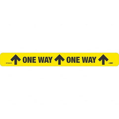 NMC - "One Way" Adhesive-Backed Floor Sign - Eagle Tool & Supply