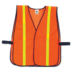 8040HL Orange Non-Cert Hi-Gloss Vest - Eagle Tool & Supply