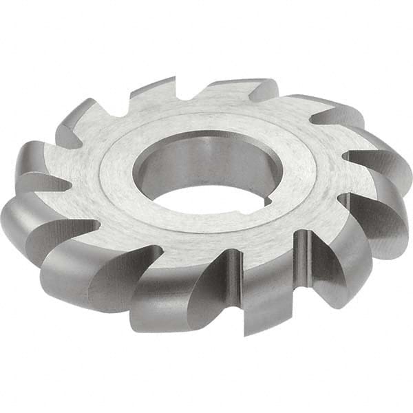 Keo - 5/32" Radius, 5/16" Circle Diam, 2-3/4" Cutter Diam, Arbor Connection, Convex Radius Cutter - Eagle Tool & Supply