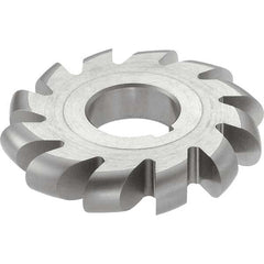 Keo - 5/8" Radius, 1-1/4" Circle Diam, 4-1/2" Cutter Diam, Arbor Connection, Convex Radius Cutter - Eagle Tool & Supply