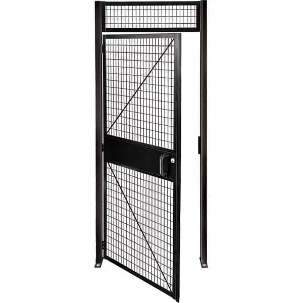 Folding Guard - Temporary Structure Doors Type: Hinged Door Width (Feet): 4 - Eagle Tool & Supply