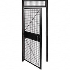 Folding Guard - Temporary Structure Doors Type: Hinged Door Width (Feet): 3 - Eagle Tool & Supply