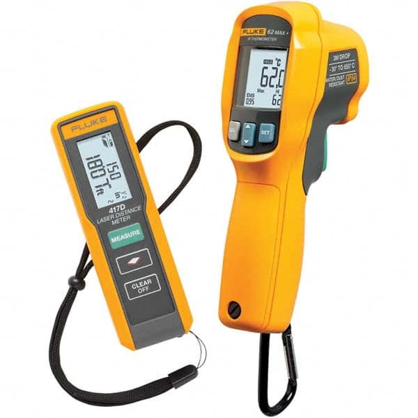 Fluke - Laser & Ultrasonic Distance Finders Type: Laser Maximum Distance (Meters): 40.00 - Eagle Tool & Supply
