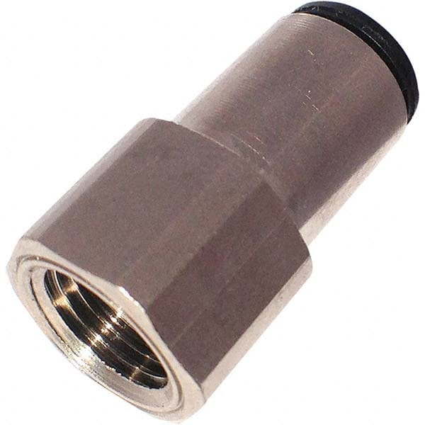 Legris - Metal Push-To-Connect Tube Fittings Type: Female Connector Tube Outside Diameter (mm): 10 - Eagle Tool & Supply