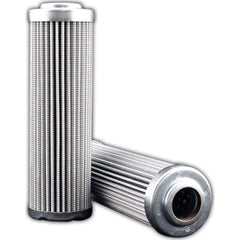 Replacement/Interchange Hydraulic Filter Element: Microglass, 10  µ Microglass