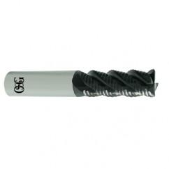 1" Dia. - 4" OAL - TIAlN CBD - .125 CR- Roughing End Mill - 4 FL - Eagle Tool & Supply