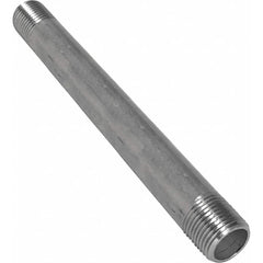 Guardian Worldwide - Stainless Steel Pipe Nipples & Pipe; Style: Threaded ; Pipe Size: 1/2 (Inch); Length (Inch): 5-1/2 ; Material Grade: 304/304L ; Schedule: 40 - Exact Industrial Supply
