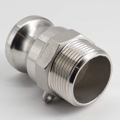 Guardian Worldwide - Suction & Discharge Hose Couplings; Type: F Type Quick Coupling ; Coupling Descriptor: Type F ; Coupler Size: 2 (Inch); Thread Size: 2 ; Material: 316 Stainless Steel ; Style: F - Exact Industrial Supply