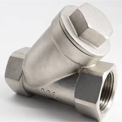 Guardian Worldwide - Check Valves; Design: 2-Way ; Pipe Size (Inch): 2 ; End Connections: FNPT x FNPT ; Material: Stainless Steel ; Material: Stainless Steel ; Seal Material: PTFE - Exact Industrial Supply