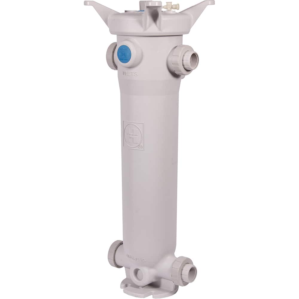 Hayward - Bag Filter Housings; Bag Size (#): 2 ; Length (Decimal Inch): 32.0000 ; Pipe Size: 2 (Inch); End Connections: FNPT; Flanged ; Maximum Flow Rate (GPM): 100 ; Maximum Working Pressure (psi): 150.000 - Exact Industrial Supply