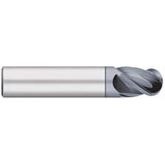 Titan USA - Ball End Mills; Mill Diameter (Inch): 3/16 ; Mill Diameter (Decimal Inch): 0.1875 ; Number of Flutes: 4 ; Length of Cut (Inch): 3/8 ; Length of Cut (Decimal Inch): 0.3750 ; Material: Solid Carbide - Exact Industrial Supply