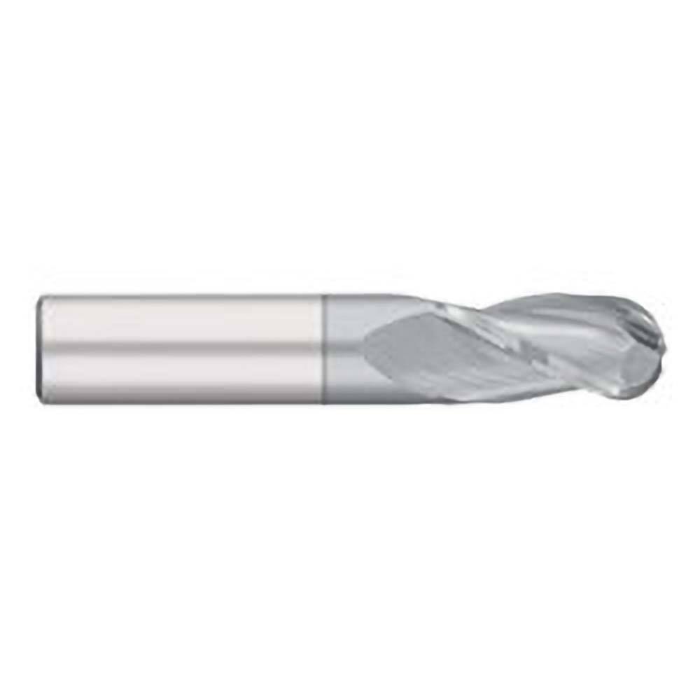 Titan USA - Ball End Mills; Mill Diameter (Inch): 7/8 ; Mill Diameter (Decimal Inch): 0.8750 ; Number of Flutes: 3 ; Length of Cut (Inch): 1-1/2 ; Length of Cut (Decimal Inch): 1.5000 ; Material: Solid Carbide - Exact Industrial Supply