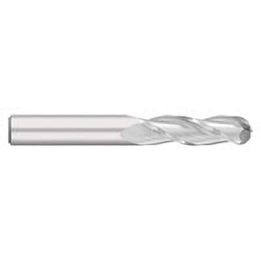 Titan USA - Ball End Mills; Mill Diameter (Inch): 3/16 ; Mill Diameter (Decimal Inch): 0.1875 ; Number of Flutes: 3 ; Length of Cut (Inch): 3/4 ; Length of Cut (Decimal Inch): 0.7500 ; Material: Solid Carbide - Exact Industrial Supply