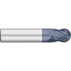 Titan USA - Ball End Mills; Mill Diameter (Inch): 3/4 ; Mill Diameter (Decimal Inch): 0.7500 ; Number of Flutes: 4 ; Length of Cut (Inch): 1 ; Length of Cut (Decimal Inch): 1.0000 ; Material: Solid Carbide - Exact Industrial Supply