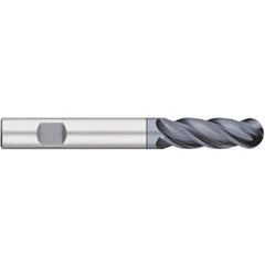 Titan USA - Ball End Mills; Mill Diameter (Inch): 5/8 ; Mill Diameter (Decimal Inch): 0.6250 ; Number of Flutes: 4 ; Length of Cut (Inch): 2-1/4 ; Length of Cut (Decimal Inch): 2.2500 ; Material: Solid Carbide - Exact Industrial Supply