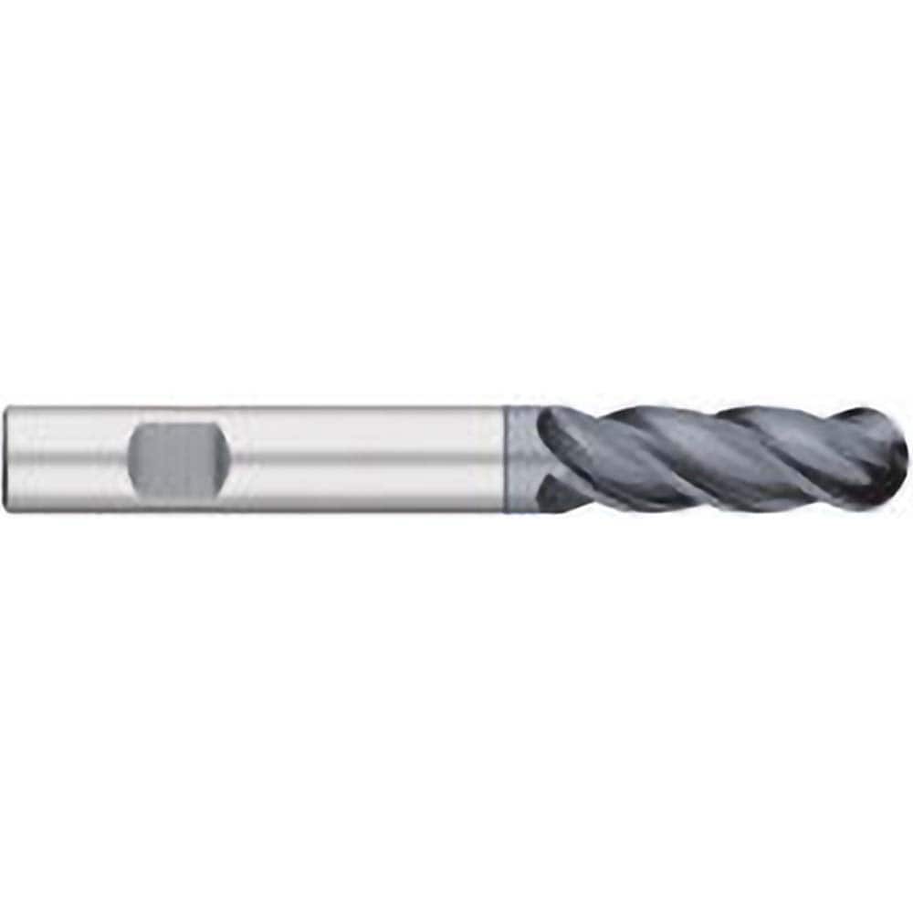 Titan USA - Ball End Mills; Mill Diameter (Inch): 3/4 ; Mill Diameter (Decimal Inch): 0.7500 ; Number of Flutes: 4 ; Length of Cut (Inch): 2-1/4 ; Length of Cut (Decimal Inch): 2.2500 ; Material: Solid Carbide - Exact Industrial Supply