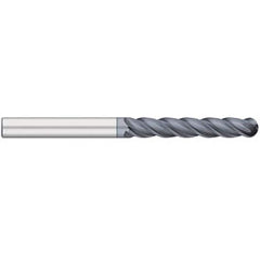 Titan USA - Ball End Mills; Mill Diameter (Inch): 3/4 ; Mill Diameter (Decimal Inch): 0.7500 ; Number of Flutes: 4 ; Length of Cut (Inch): 3 ; Length of Cut (Decimal Inch): 3.0000 ; Material: Solid Carbide - Exact Industrial Supply