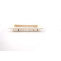 Recessed Pulls; Overall Width (Inch): 5-33/64; Overall Height (mm): 64.00000; Recess Width: 109.00; Recess Height: 37.80; Recess Depth: 15.00; Center to Center: 126.0000; Finish/Coating: Ivory; Mount: Snap-In; Material: ABS; Polycarbonate; Material: ABS;