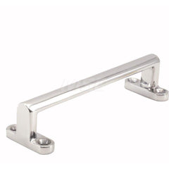 Drawer Pulls; Handle Diameter: 0.6531; Width (Decimal Inch): 6.5307; Width (mm): 160.00; Length (Inch): 6-19/64; Projection: 1.5; Center to Center: 5-43/64; Thread Size: 6; Finish/Coating: Mirror; Material Grade: 304; Additional Information: Thickness: 9