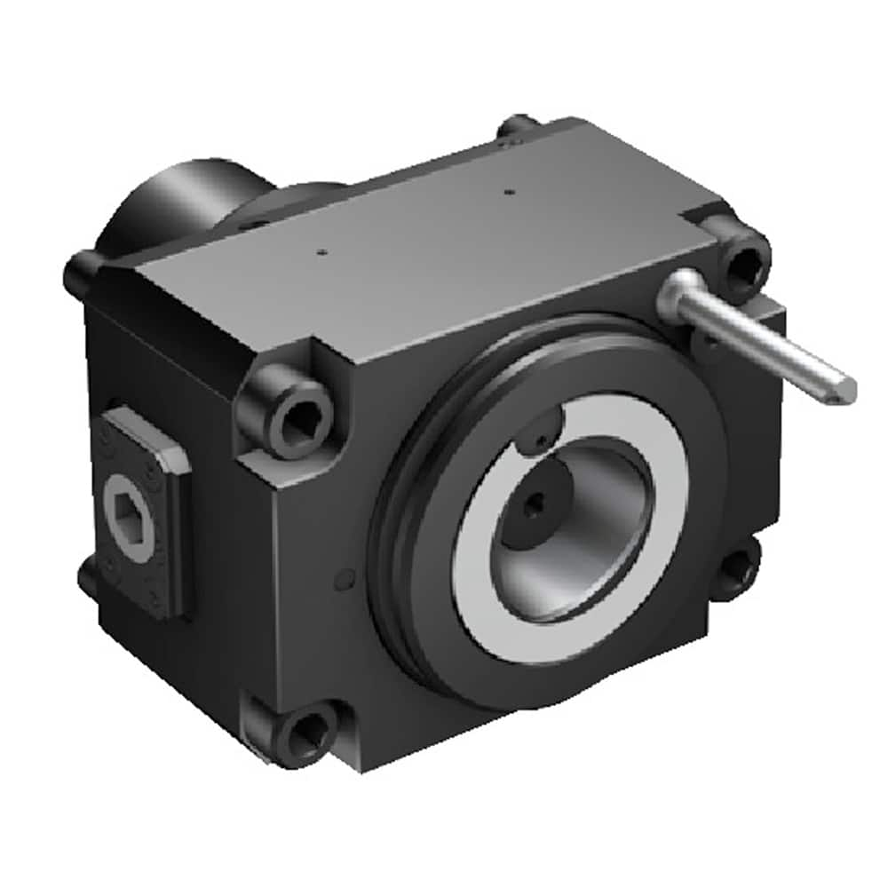 Modular Lathe Adapter/Mount: Neutral Cut, C3 Modular Connection Through Coolant, Series Cx-DNE-NA